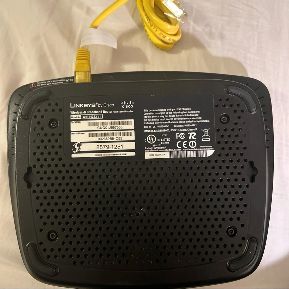 Cisco router linkysys